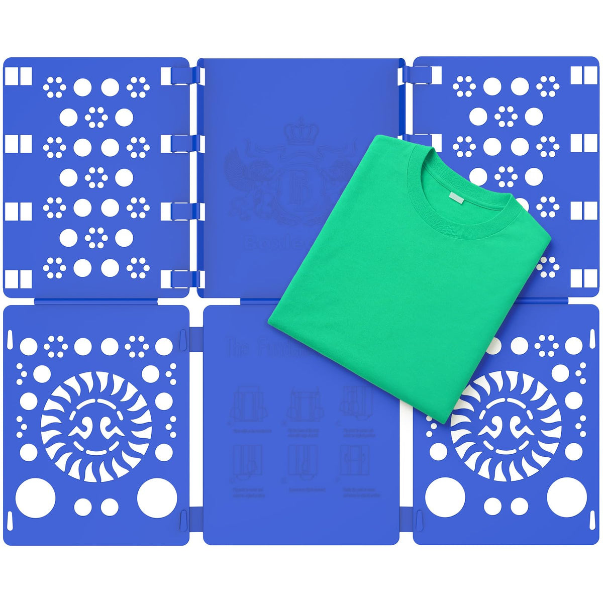 BoxLegend V3 Shirt Folder Board Tshirt Clothes Folding Board Durable Black