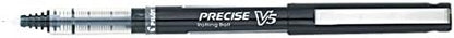 PILOT Precise V5 Stick Pens, Extra Fine Point 0.5mm, Black, 4-Pack