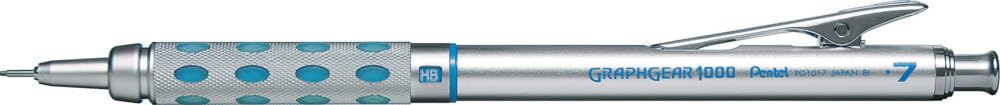 Pentel GraphGear 1000 Mechanical Pencil, (0.5mm) Point Size, Black Barrel, 1 Each (PG1015A)
