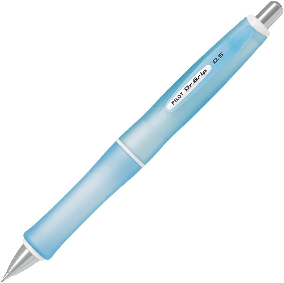 Pilot Dr. Grip G-Spec Frost Color Shaker Mechanical Pencil - 0.5 mm, Frost Soft Blue Body (HDGS-60R-RSL)