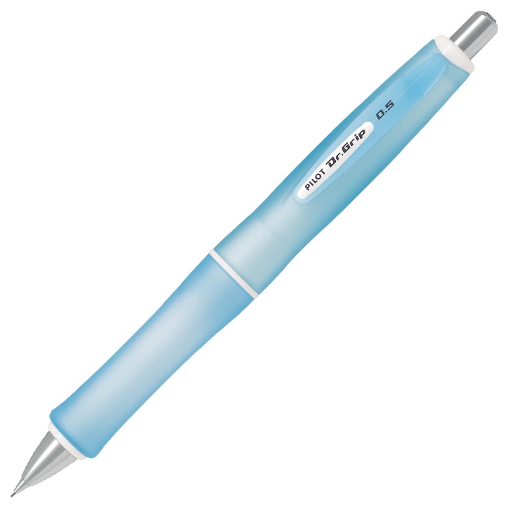 Pilot Dr. Grip G-Spec Frost Color Shaker Mechanical Pencil - 0.5 mm, Frost Soft Blue Body (HDGS-60R-RSL)