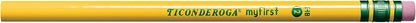 Ticonderoga My First Wood-Cased Pencils, #2 HB, Yellow, 36 Count