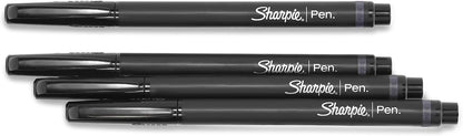 Sharpie Felt Tip Medium Point Black Pens, Drawing & Writing Pens Ideal for School Supplies, Office s and Teacher s, Quick-Drying, No Bleed