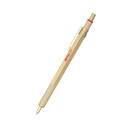 rOtring 600 Ballpoint Pen, Medium Point, Black Ink, Blue Barrel, Refillable - Smooth Writing, Non-Slip Grip