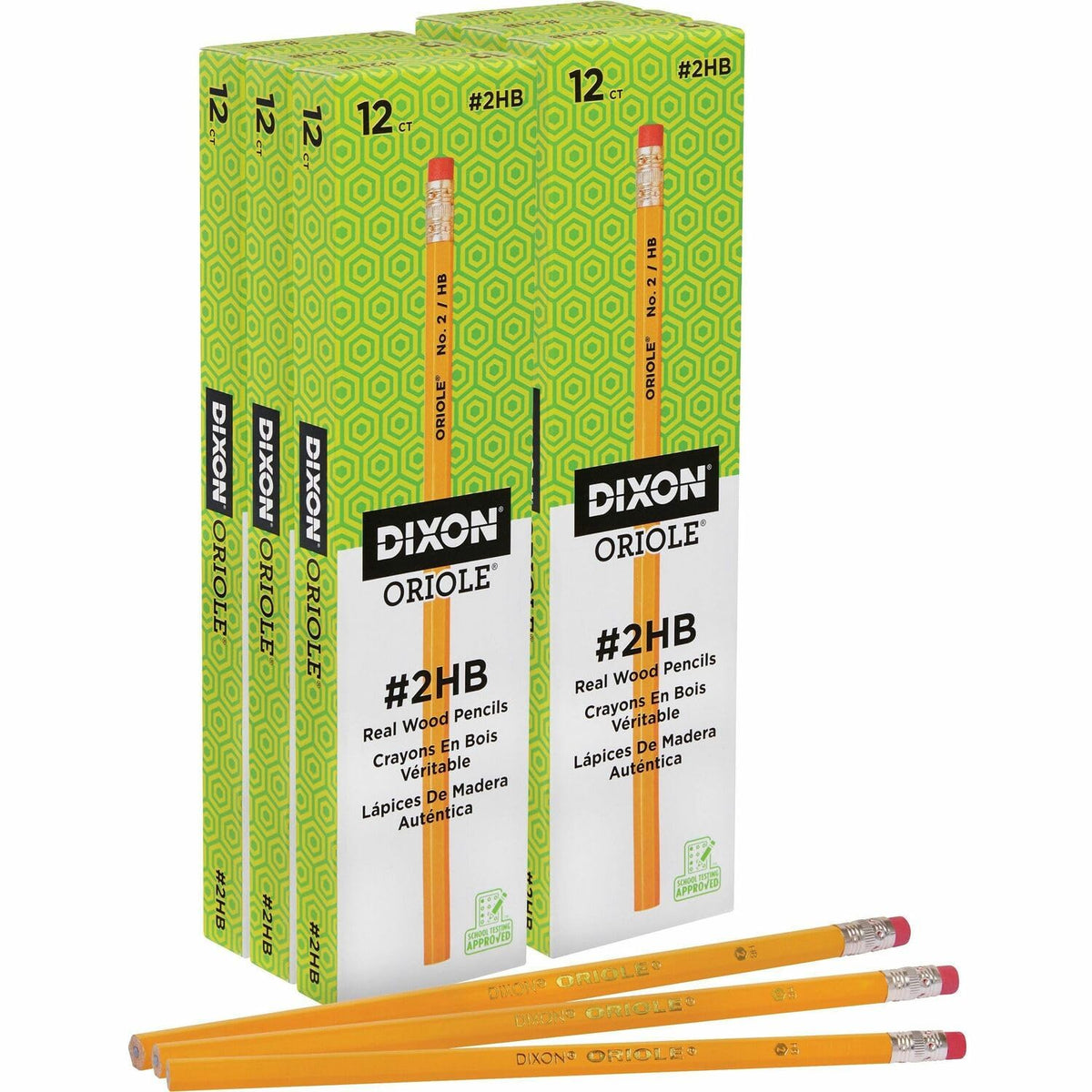 Dixon Oriole Presharpened Pencil, 12 Count ( Packaging May Vary )