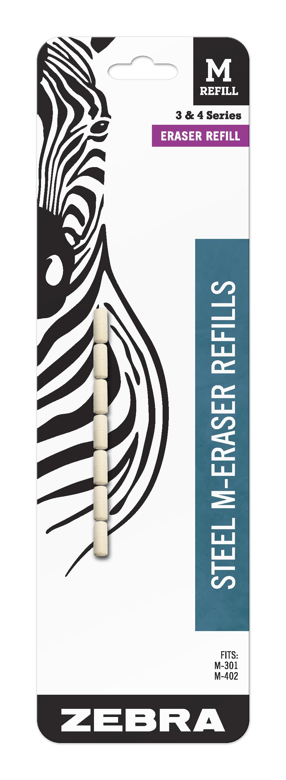 Zebra Pen STEEL M-301 Mechanical Pencil, 0.5mm Fine Point, 2-Pack