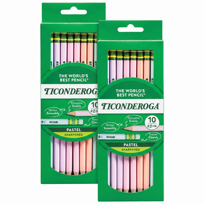 Ticonderoga Wood-Cased Pencils, Pre-Sharpened