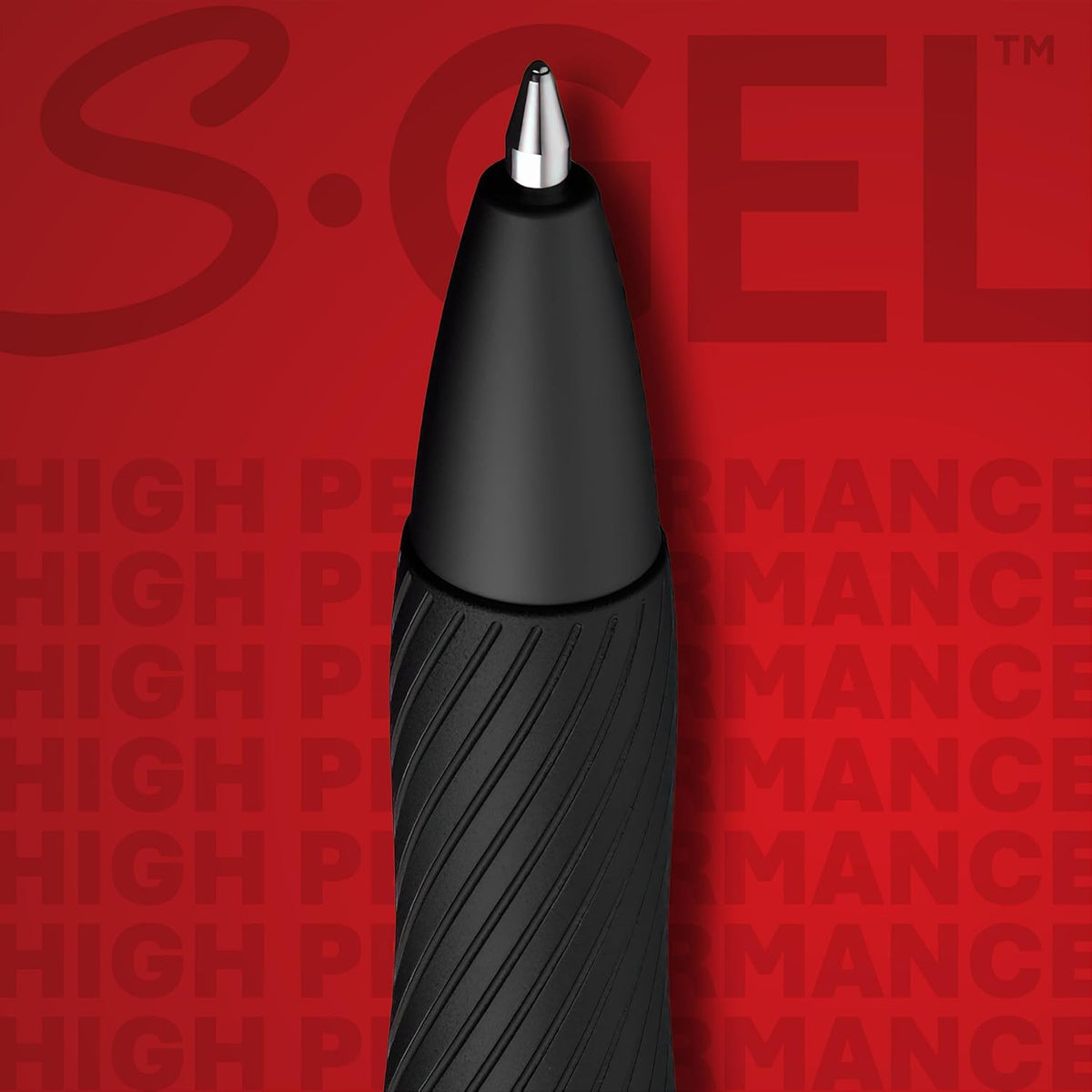 Sharpie S-Gel Gel Pens, Pearl White Body, Black Ink, Medium Point (0.7mm), 12 Count - For Journaling, Writing, Note-Taking, School, Office Supplies