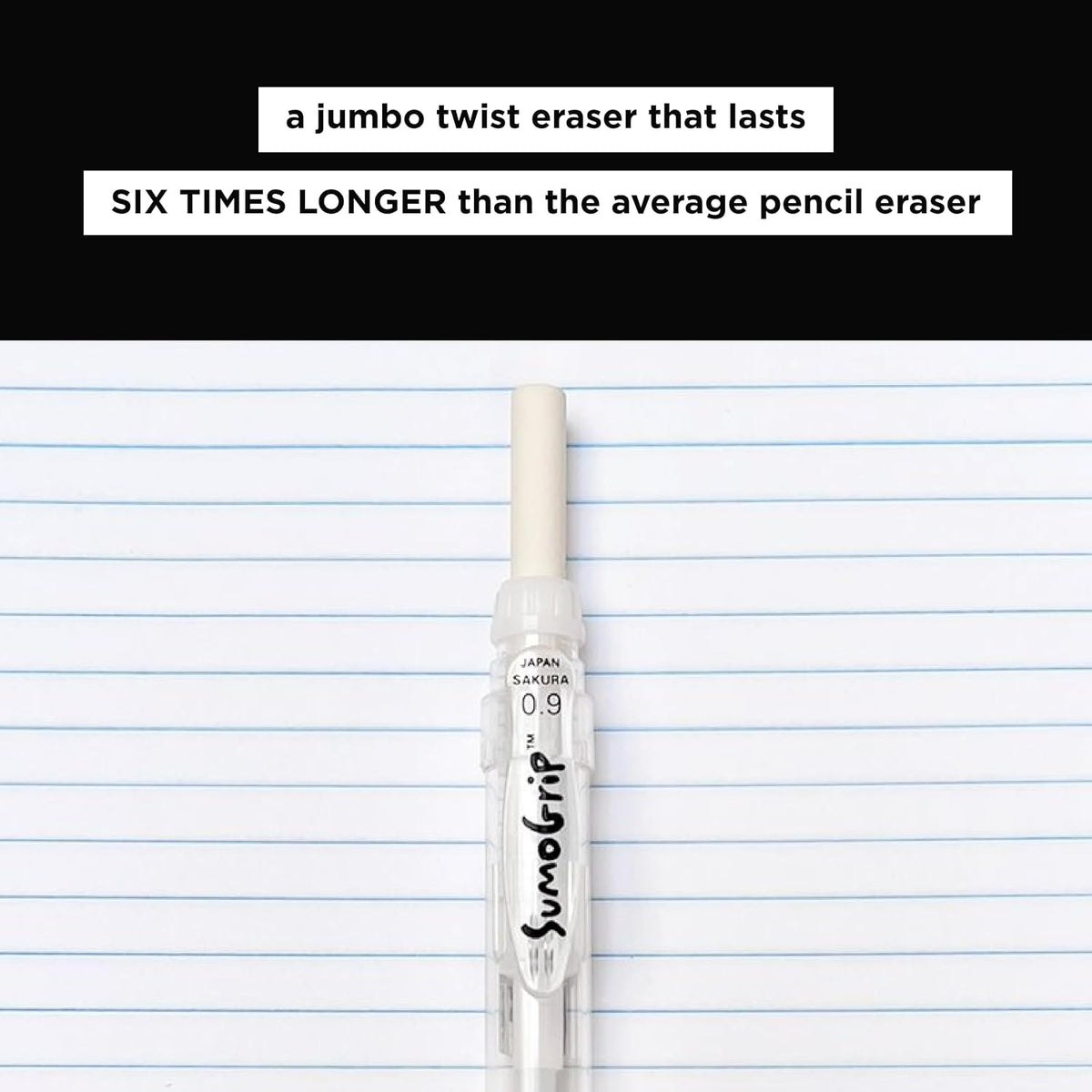 Sakura SumoGrip Ergonomic Mechanical Pencil - 0.9 mm