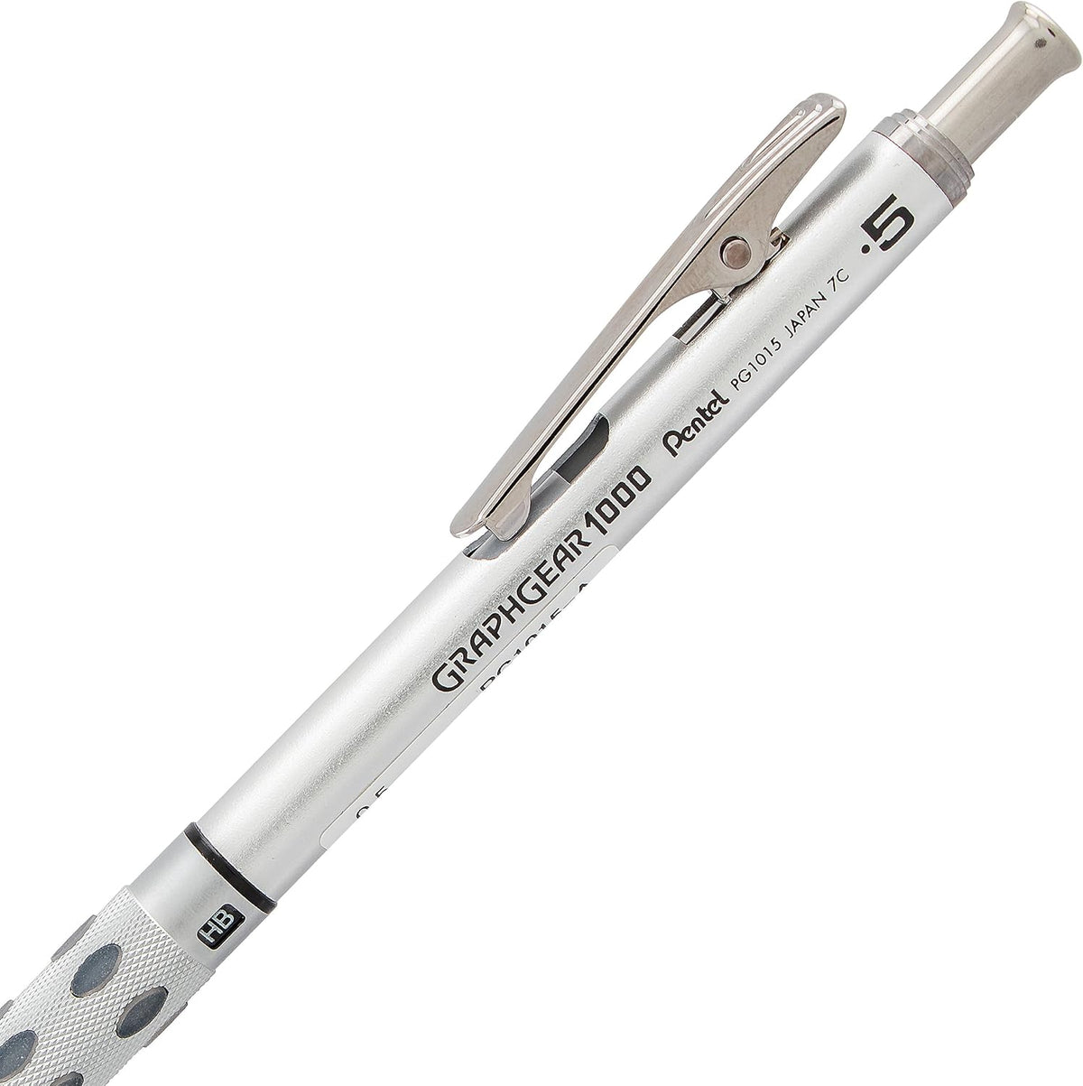 Pentel GraphGear 1000 Mechanical Pencil, (0.5mm) Point Size, Black Barrel, 1 Each (PG1015A)