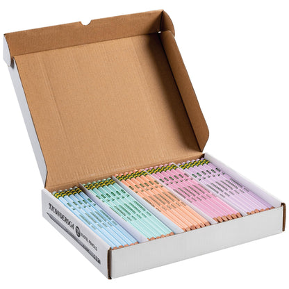 Ticonderoga Wood-Cased Pencils Pre-Sharpened, Arctic Blues, 10 Count
